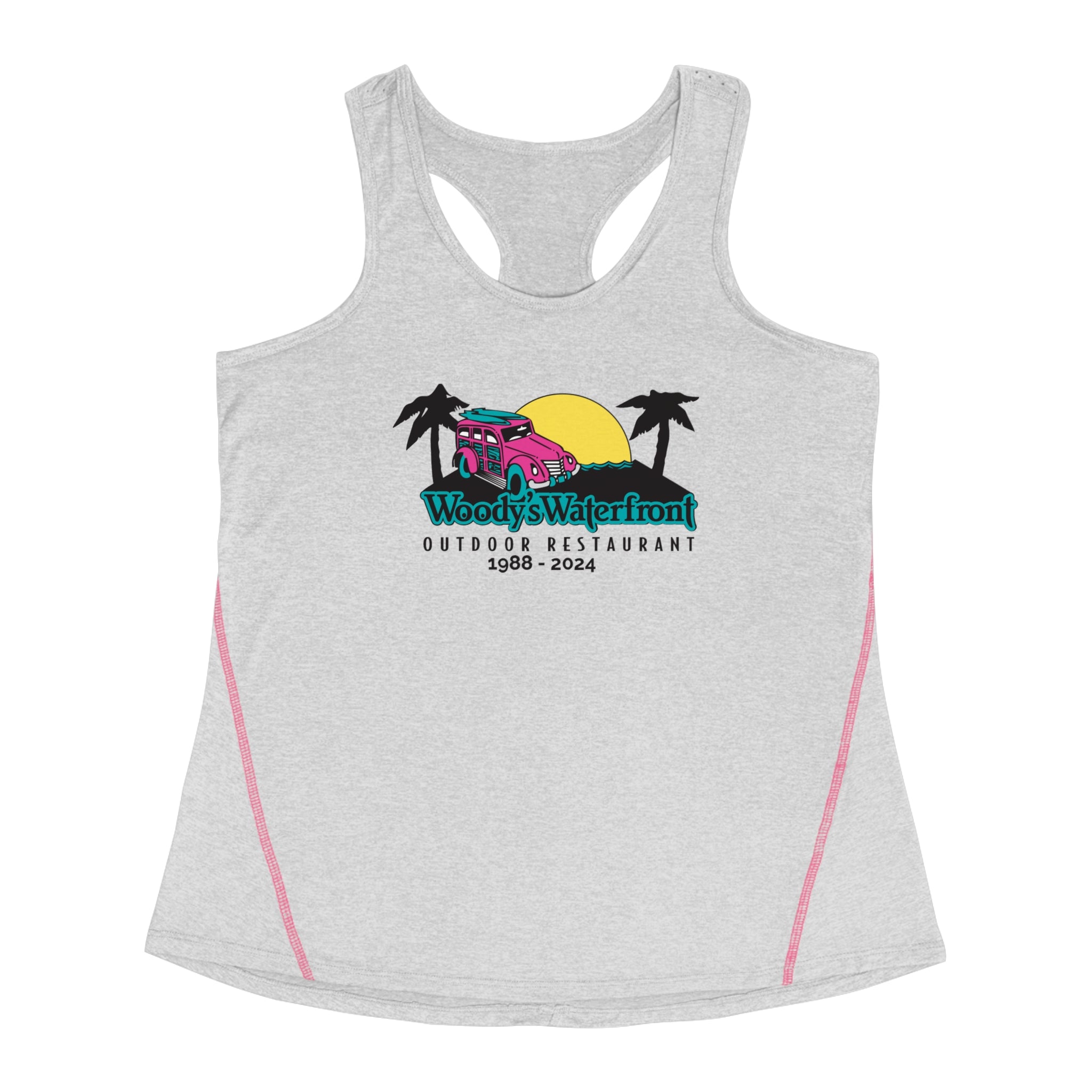 Women's Racerback Sports Top - Old School Logo