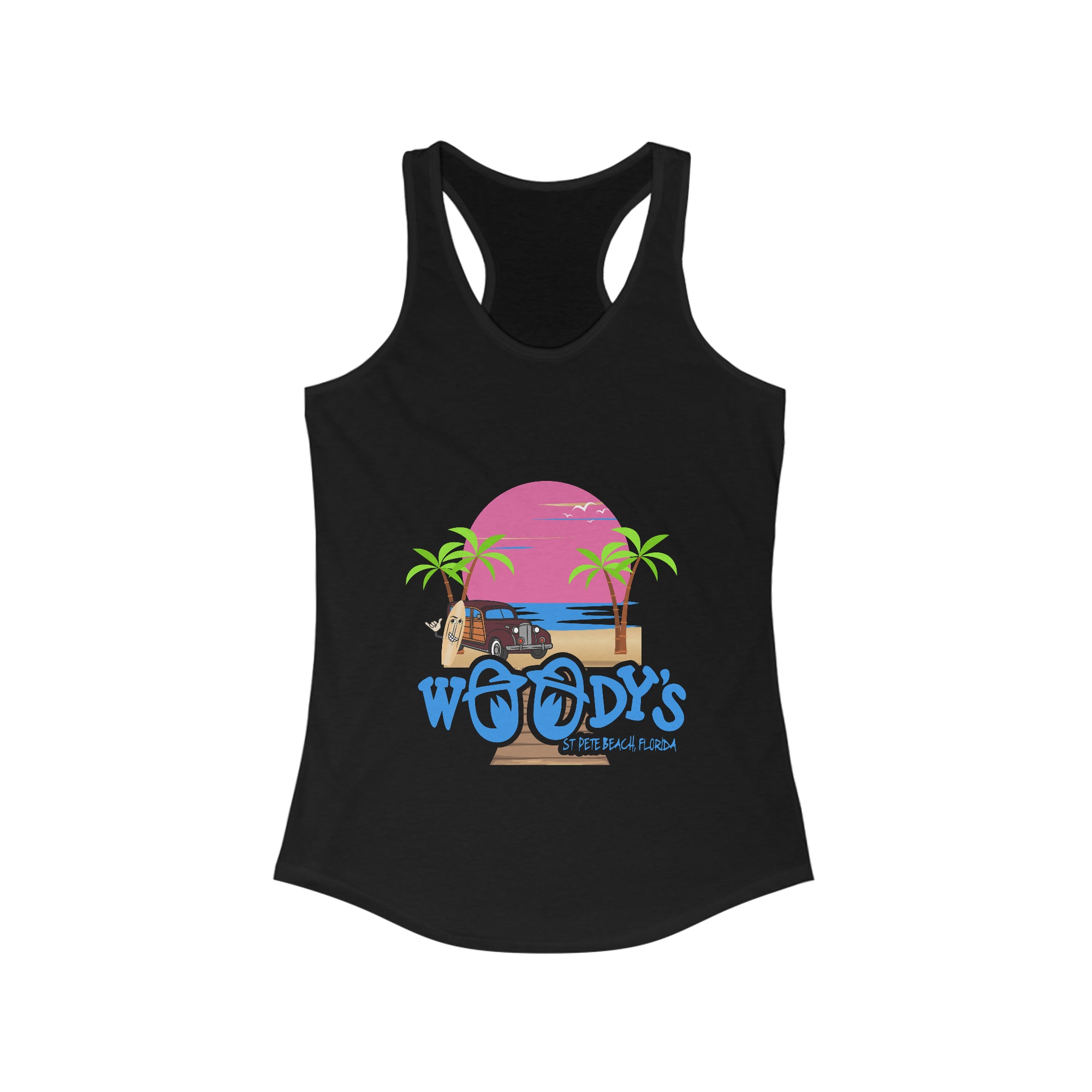 Women's Ideal Racerback Tank - Taste of Old Florida